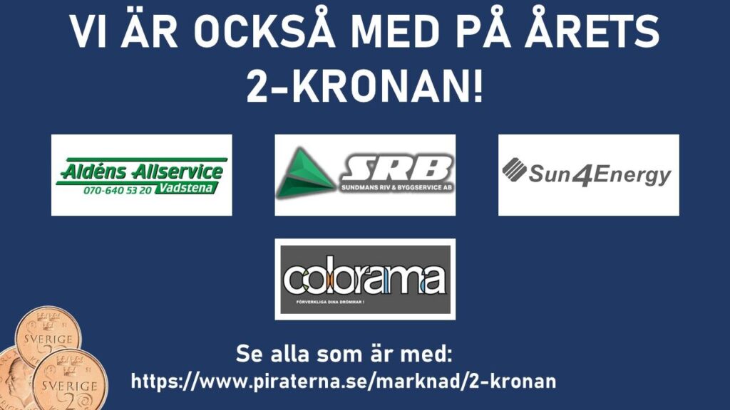 Vi är också med på årets 2-KRONAN!