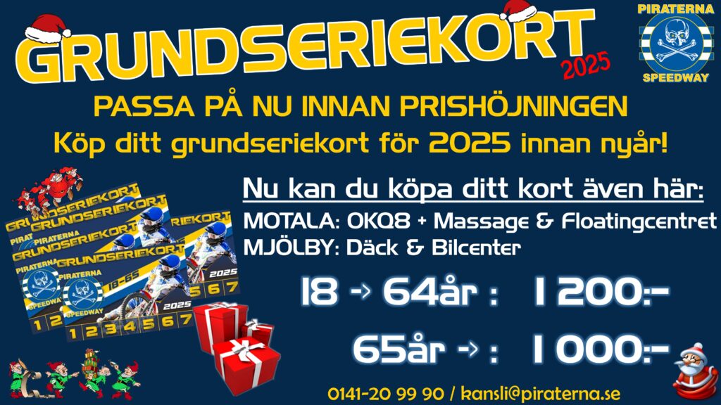 Grundseriekort för 2025