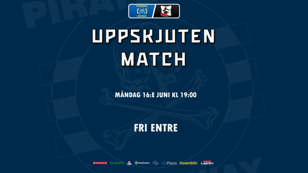 Nytt datum för den uppskjutna matchen