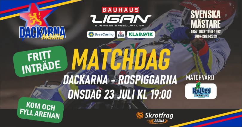 DAGS FÖR ÅRETS GRATISMATCH!