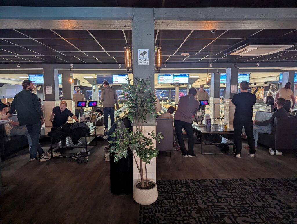 Avslutning för division 1 laget